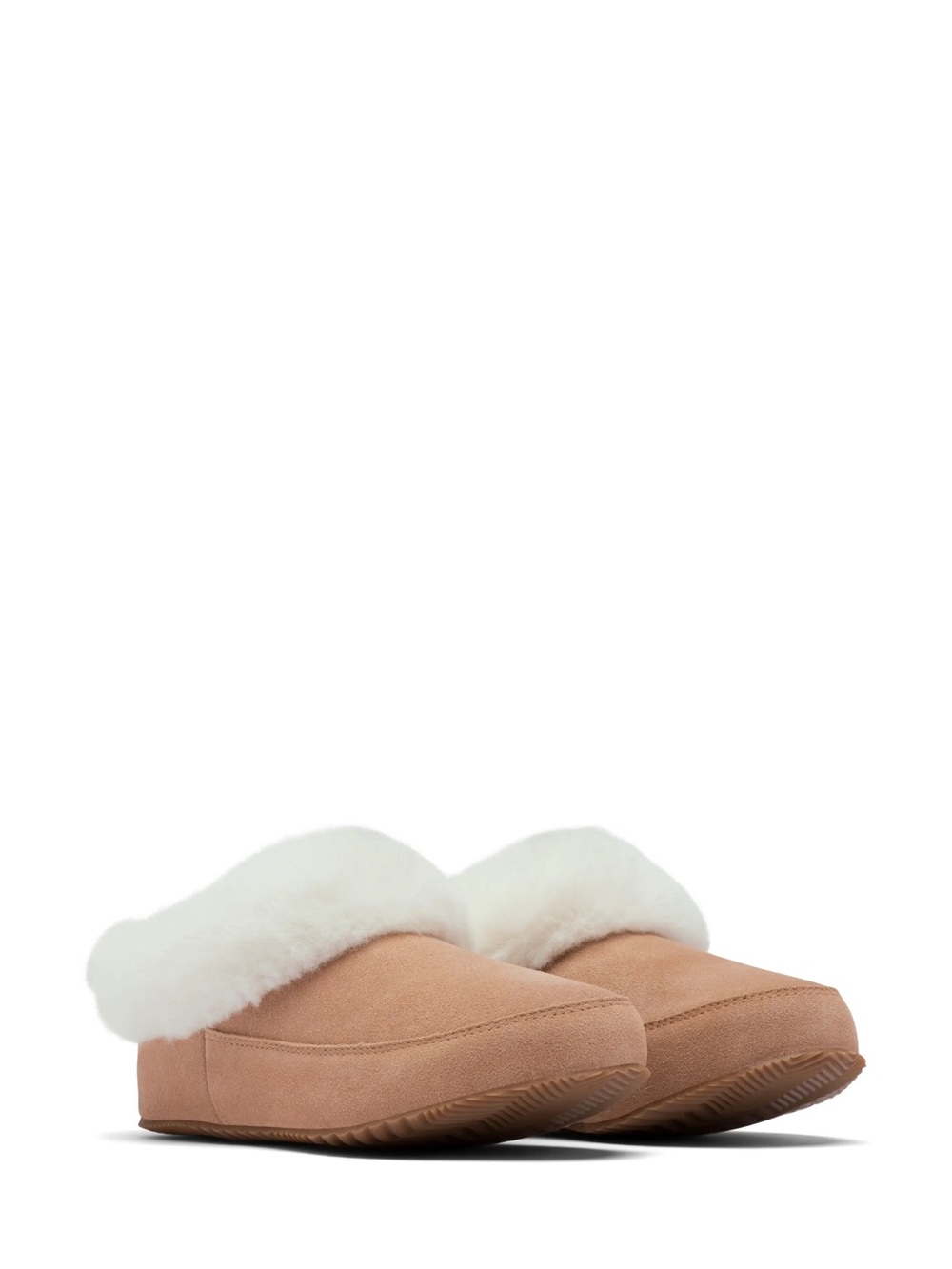New! SOREL Go Coffee Run faux fur slippers NWT 10